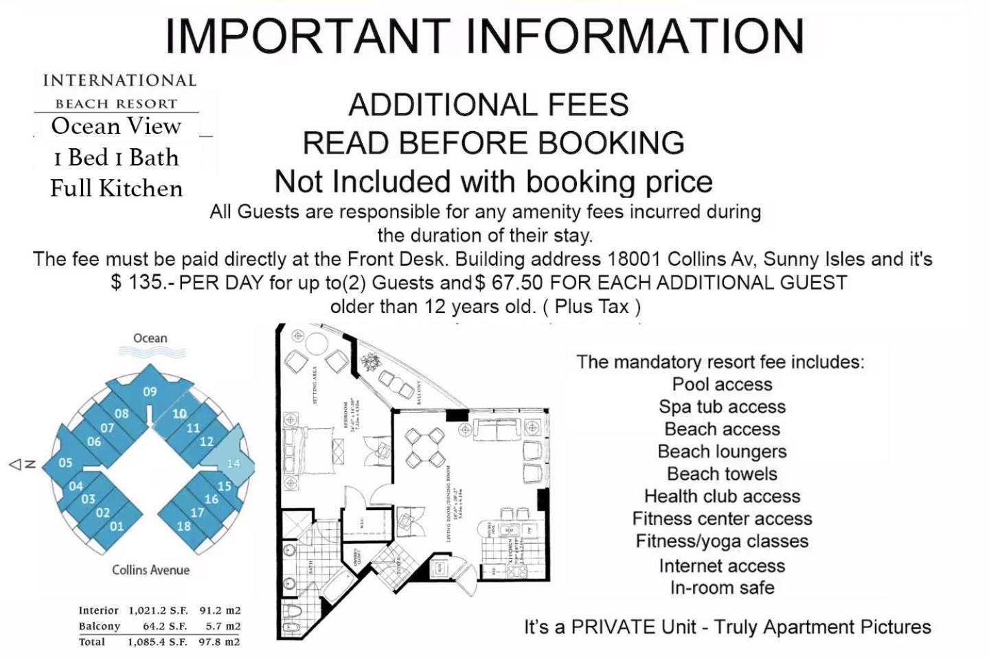 Hotel International Beach Tump Resort Ocean View 1100 Sf 1 Bed 1Bth Privately Owned Sunny Isles ميامي بيتش المظهر الخارجي الصورة